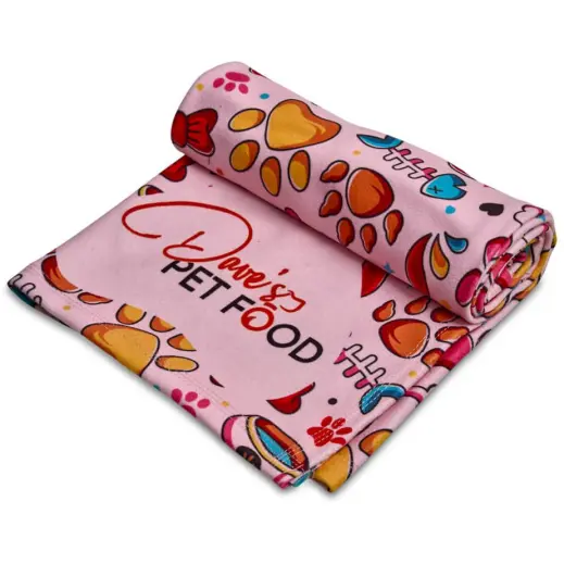 Hoppla Nala Polyester Pet Blanket Branded Rolled